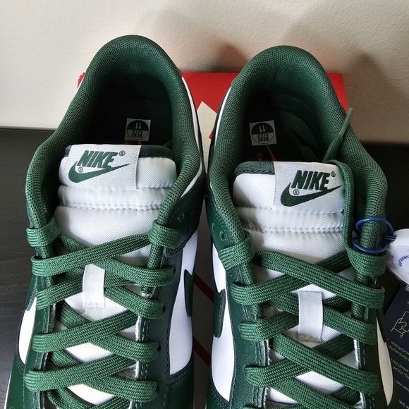 COPY - Nike Dunk Low Retro Michigan State Spartans Team Green Men’s Size 11 /DD… main image 5